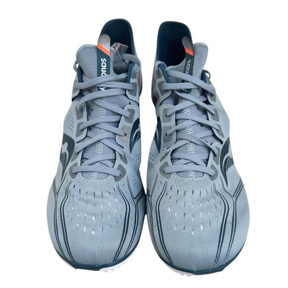 Saucony Men’s Size 13 Endorphin 3 Running Track Spikes Shoes S29070-2 Slate - Picture 10 of 11